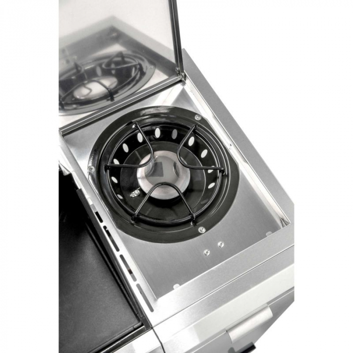 Bucatarie pe gaz Grill Chef Landmann 12120, 6+1 arzatoare inox [16]