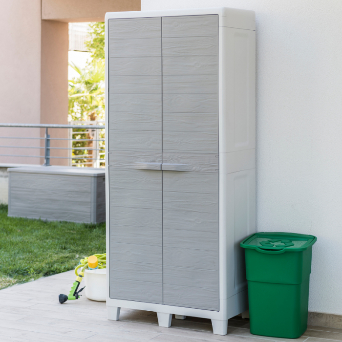 Dulap de gradina Toomax Woody's XL-P Gri 78x46x182 cm [2]