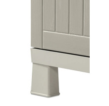 Dulap de gradina Toomax Wood Midi Gri 65x37x173 cm [6]