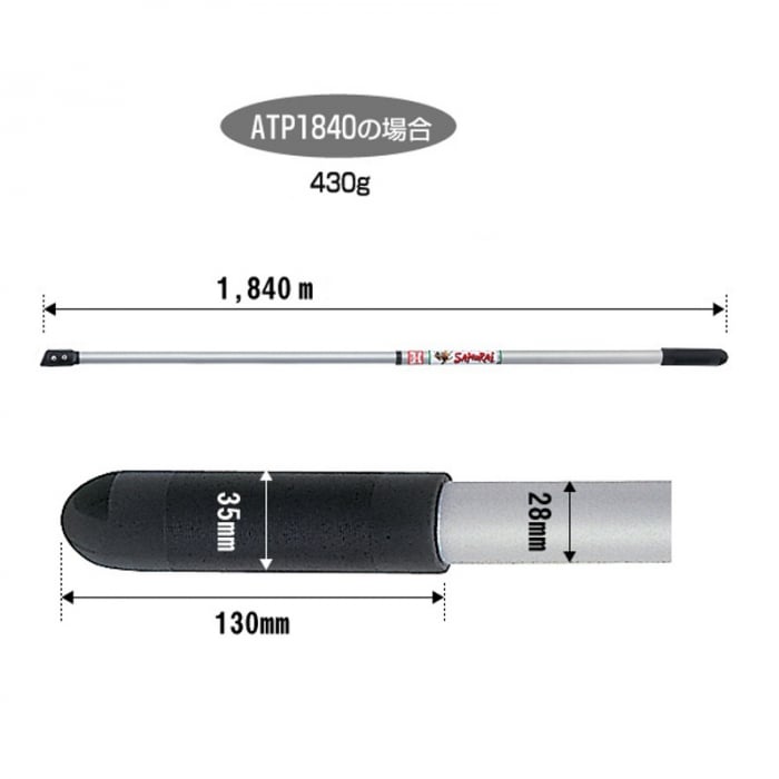 Fierastrau telescopic pentru crengi Samurai ATP1840+GC331 [5]