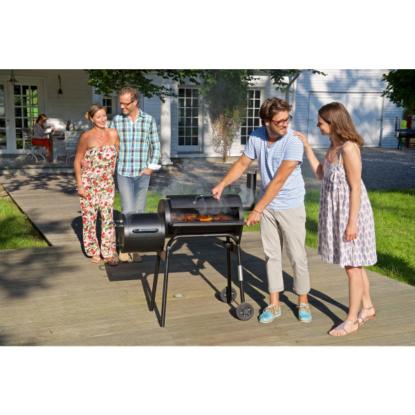 Gratar pe carbuni cu afumatoare American BBQ Tennessee 100 GRILL CHEF 11401 [9]