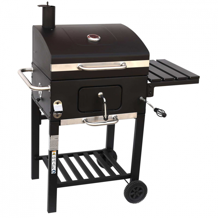 Gratar pe carbuni Comfort Basic Grill Chef Landmann 11528, gratare din fonta, contine husa [2]