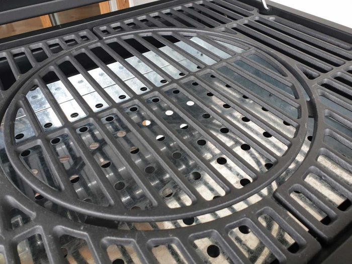 Gratar pe carbuni Comfort Basic Grill Chef Landmann 11528, gratare din fonta, contine husa [12]