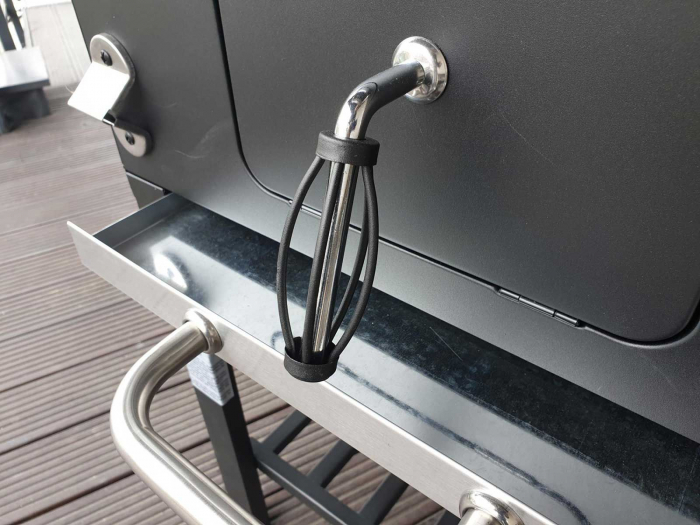 Gratar pe carbuni Comfort Basic Grill Chef Landmann 11528, gratare din fonta, contine husa [11]