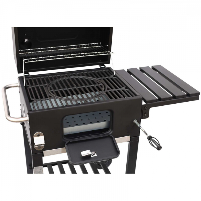 Gratar pe carbuni Comfort Basic Grill Chef Landmann 11528, gratare din fonta, contine husa [4]