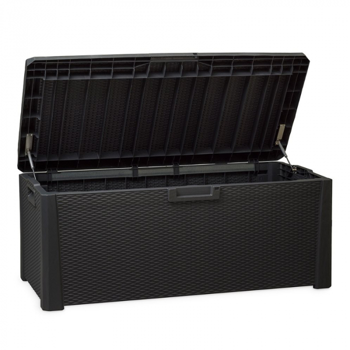 Bancheta depozitare Toomax Santorini Plus Negru 148x72x64 cm [2]