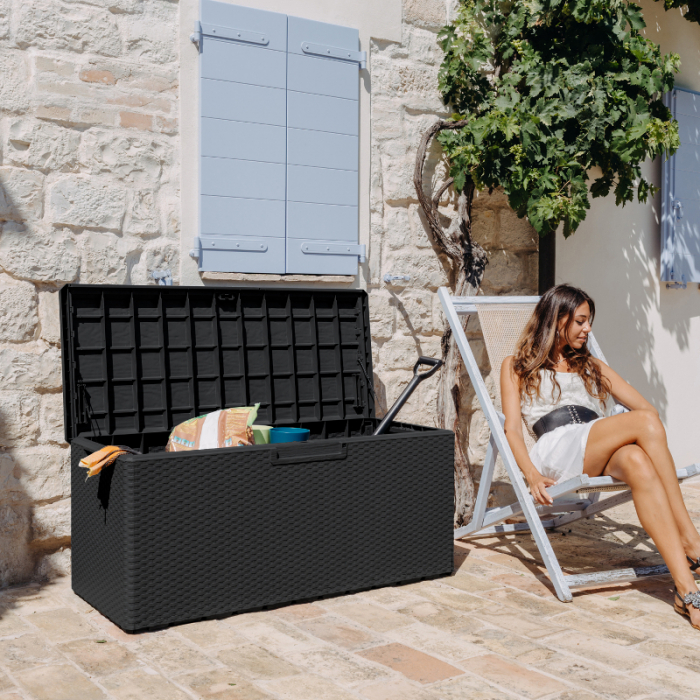 Lada depozitare perne Toomax Portofino Negru 123,7x54,5x56,2 cm [4]