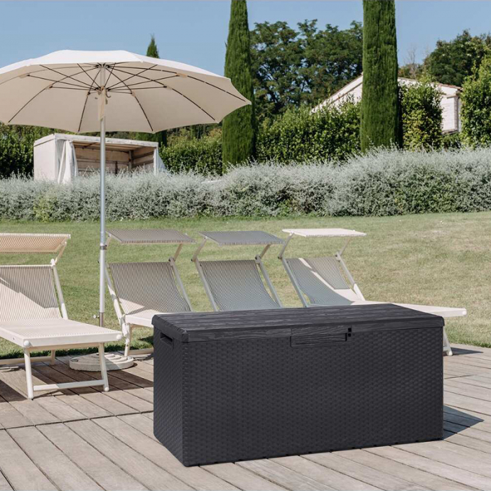 Lada depozitare perne Toomax Portofino Negru 123,7x54,5x56,2 cm [3]