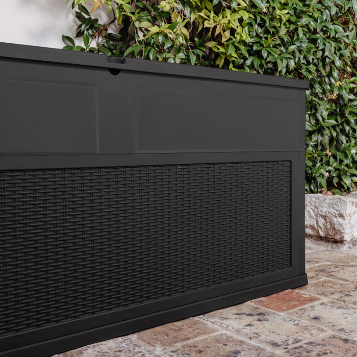 Lada depozitare plastic Toomax Toscana Negru pentru gradina 119x46x60 cm [7]