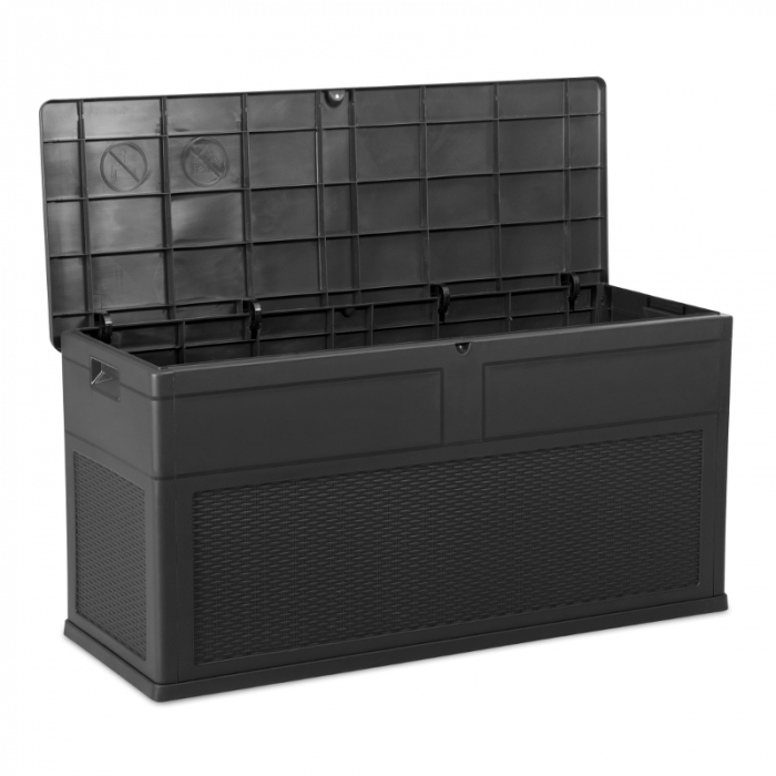 Lada depozitare plastic Toomax Toscana Negru pentru gradina 119x46x60 cm [2]