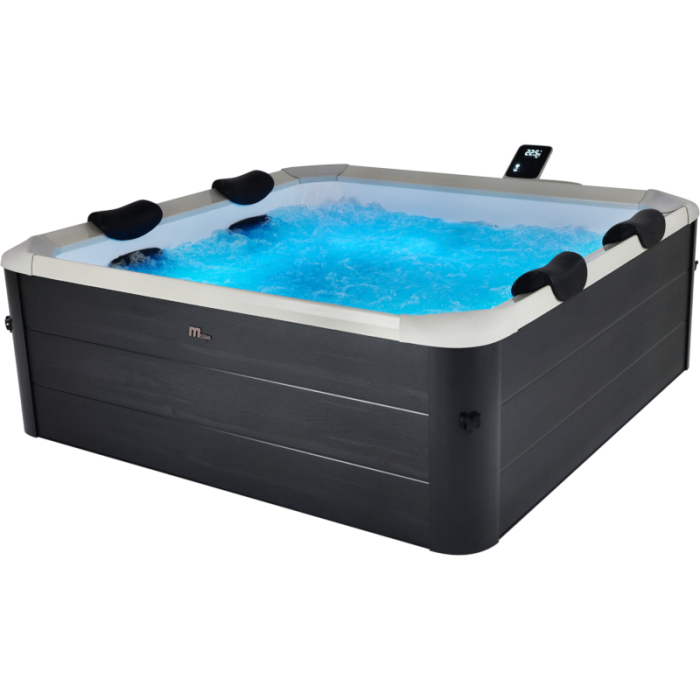 Minipiscina SPA cu pereti rigizi mSPA Oslo Aero Plus, patrata, 6 locuri [4]