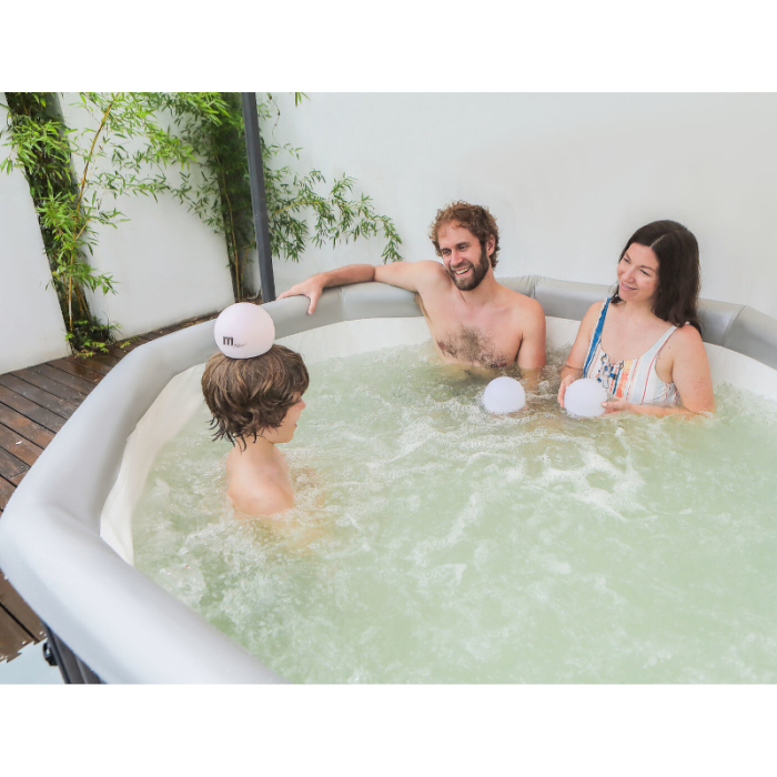 Minipiscina SPA cu pereti rigizi mSPA Tuscany, octogonala, 6 locuri [6]