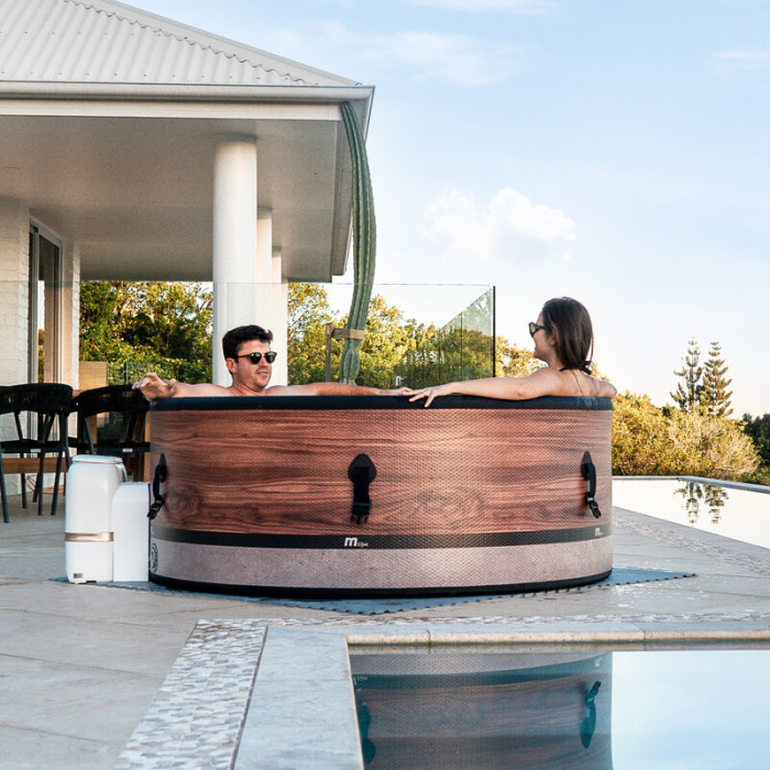 Minipiscina SPA cu pereti rigizi mSPA Duet-Eco, rotunda, 6 locuri [2]