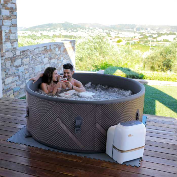 Minipiscina SPA gonflabila mSPA Mono-Eco, rotunda, 8 locuri [4]