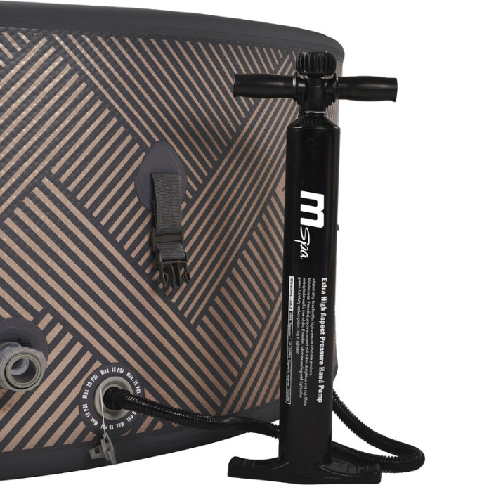 Minipiscina SPA gonflabila mSPA Mono-Eco, rotunda, 8 locuri [10]