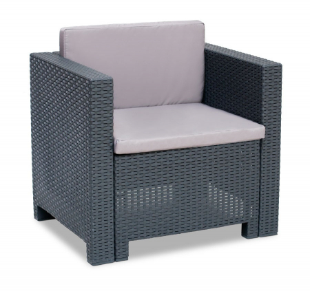 Mobilier terasa 5 persoane Bica Colorado 3 grafit [3]