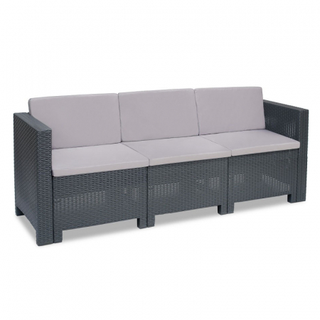 Mobilier terasa 5 persoane Bica Colorado 3 grafit [2]