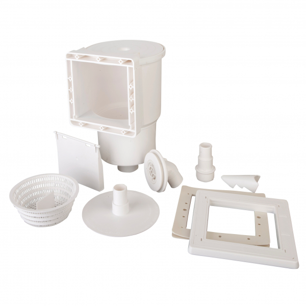 Set piscina metalica Gre ovala cu pereti albi 730 х 375 х H120cm [6]