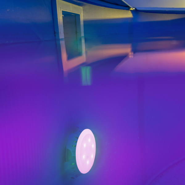 Proiector submersibil cu LED RGB pentru conectarea la supapa de retur GRE LEDRC [4]