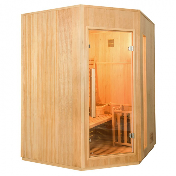 Sauna traditionala finlandeza de colt ZEN 3C [1]