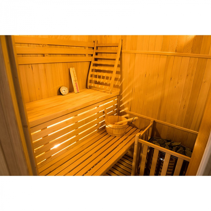 Sauna traditionala finlandeza de colt ZEN 3C [4]