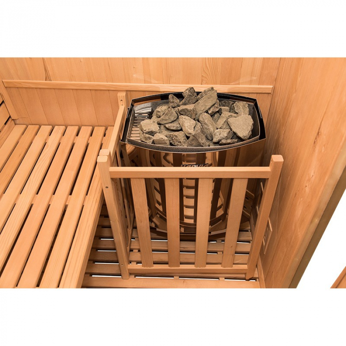 Sauna traditionala finlandeza de colt ZEN 3C [6]