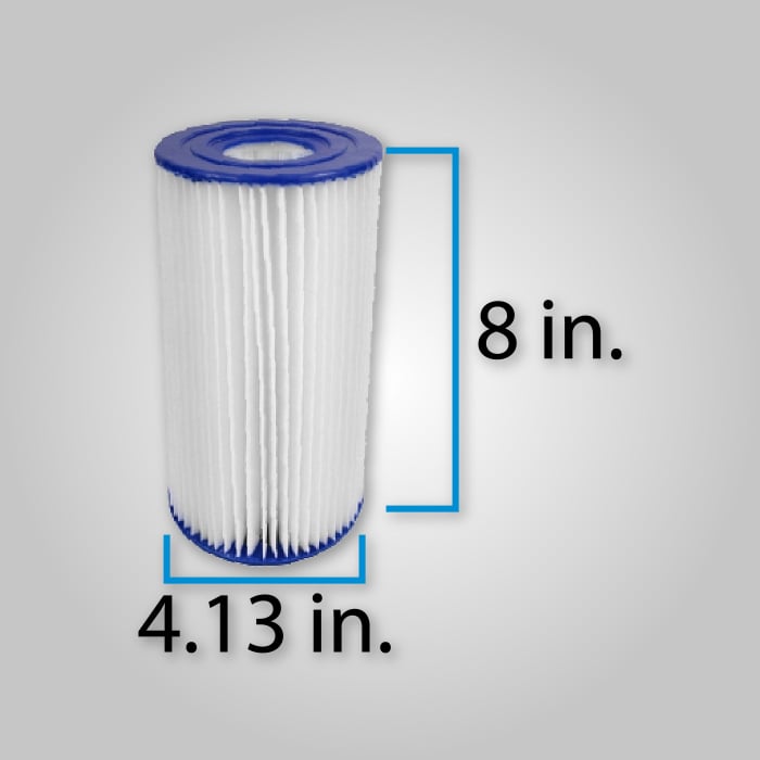 Cartus filtru Tip "A/C" (D 10.5 cm / h 20.3 cm) pentru piscine [3]