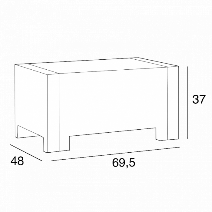 Set mobilier gradina 5 persoane Bica Nebraska Corner grafit [5]