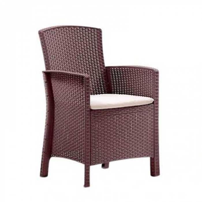 Set mobilier gradina 4 persoane Bica Lido 2 maro [2]