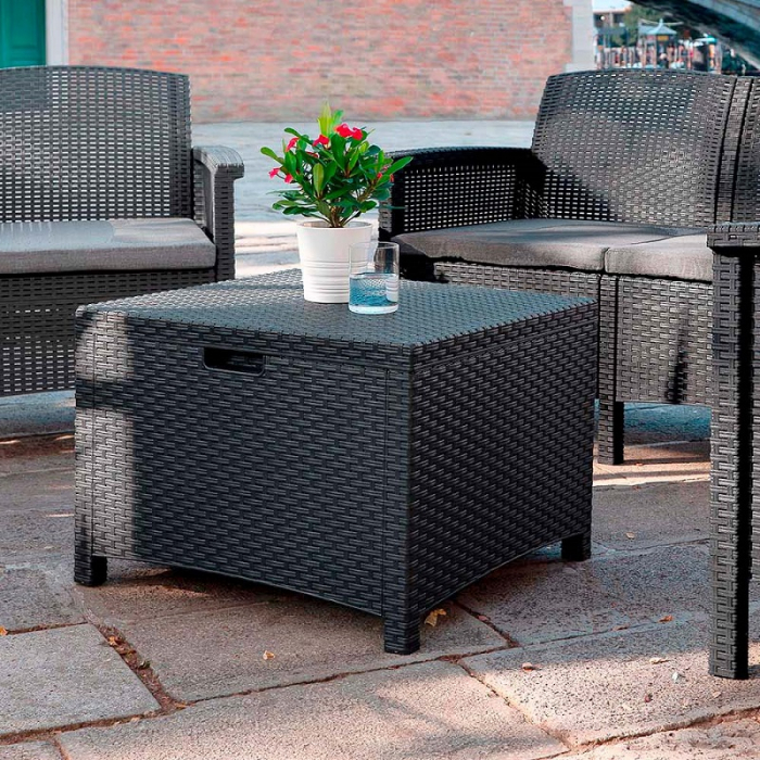 Set mobilier terasa pentru 5 persoane Bica Venezia 3 grafit [5]