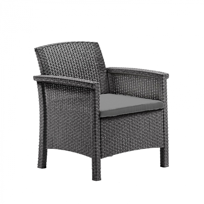 Set mobilier terasa pentru 5 persoane Bica Venezia 3 grafit [3]