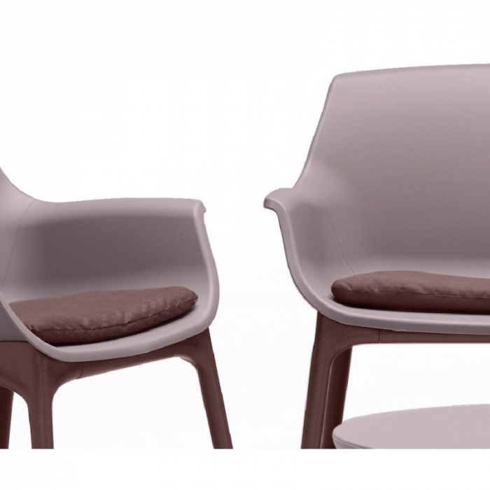 Mobilier terasa si gradina pentru 4 persoane Bica Luxor maro [3]
