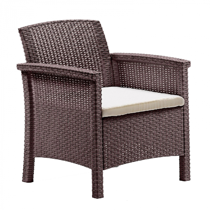 Set mobilier terasa pentru 5 persoane Bica Venezia 3 maro [4]