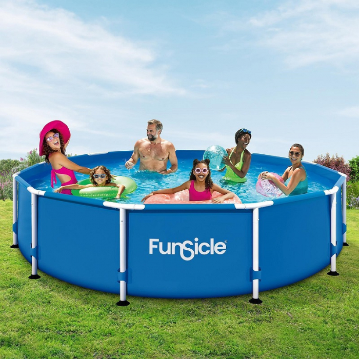Piscina cadru metalic 366 x 76 cm FunSicle Activity rotunda cu pompa de filtrare [2]