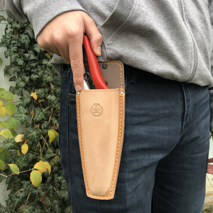 Toc din piele pentru foarfece Honmamon 230 mm [5]
