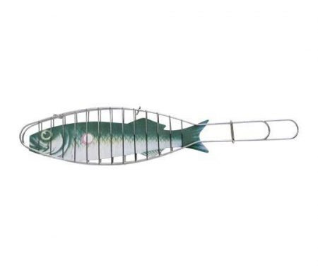 Ustensile - Gratar inox pentru prajire peste 42 x 9 cm Landmann 0147