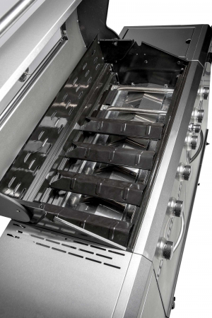 Bucatarie pe gaz Grill Chef Landmann 12120, 6+1 arzatoare inox [5]