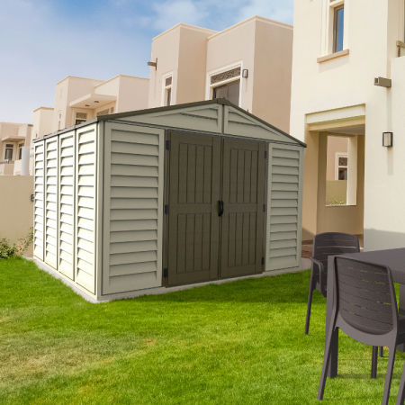 Casuta de gradina Duramax WoodBridge Plus 319 x 319 cm [1]