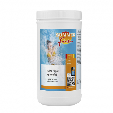 Tratamente Piscina - Clor rapid granulat 1 Kg Summer Fun