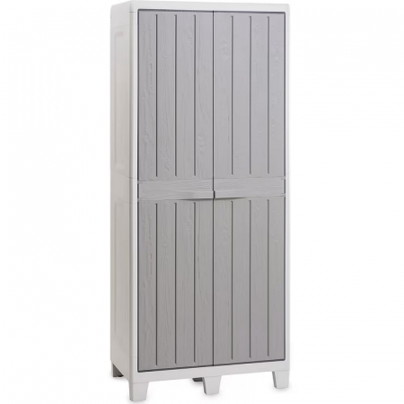 TERASA SI CURTE - Dulap de gradina Toomax Florida XL Gri 78x46x182 cm
