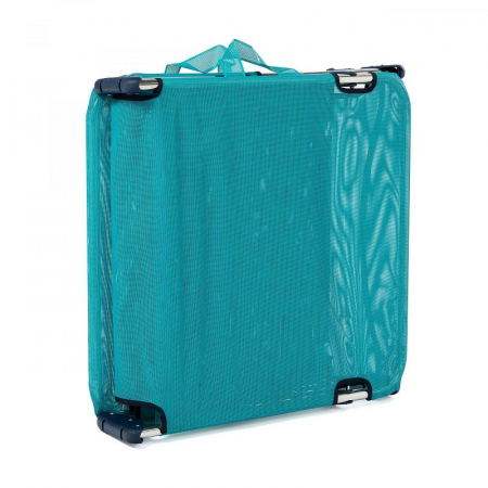 Sezlong pliabil plaja Alco, structura aluminiu, turcoaz, 191 x 67 x 30 cm [6]