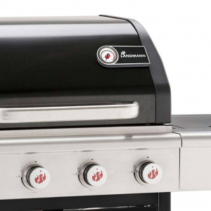 Gratar pe gaz Triton 4.1 Negru Landmann 12962 [7]