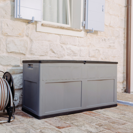 Lada Toomax Multibox Trend Gri pentru gradina 119x46x60 cm [2]
