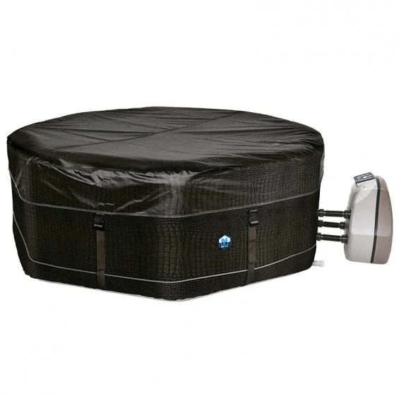 Minipiscina exterior gonflabila NetSpa PYTHON 5-6 persoane, 185 x 185 x H 70 cm [1]