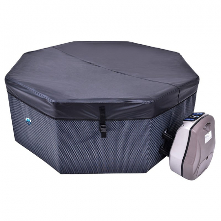 Minipiscina exterior semirigida NetSpa OCTOPUS 4-6 persoane, D 195 x H 73 cm [1]