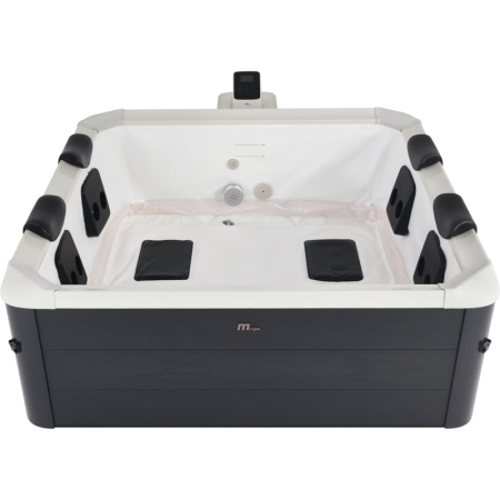 Minipiscine rigide - Minipiscina SPA cu pereti rigizi mSPA Oslo Aero Plus, patrata, 6 locuri