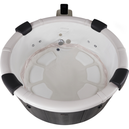 Minipiscina SPA cu pereti rigizi mSPA Denver, rotunda, 6 locuri [4]