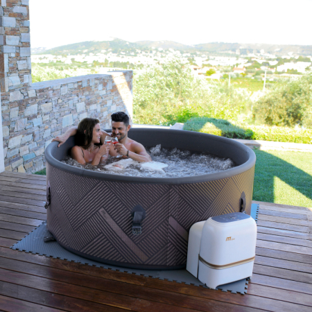 Minipiscina SPA gonflabila mSPA Mono-Eco, rotunda, 8 locuri [3]