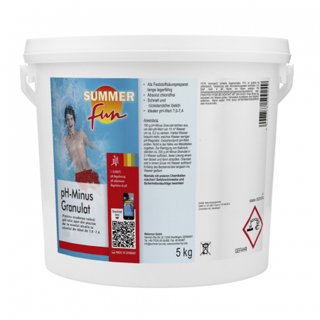 Tratamente Piscina - PH minus granulat 5 Kg Summer Fun