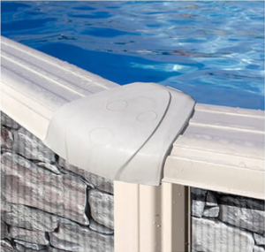 Set piscina metalica Gre ovala cu pereti imitatie de piatra 610 х 300 х h 120cm [1]